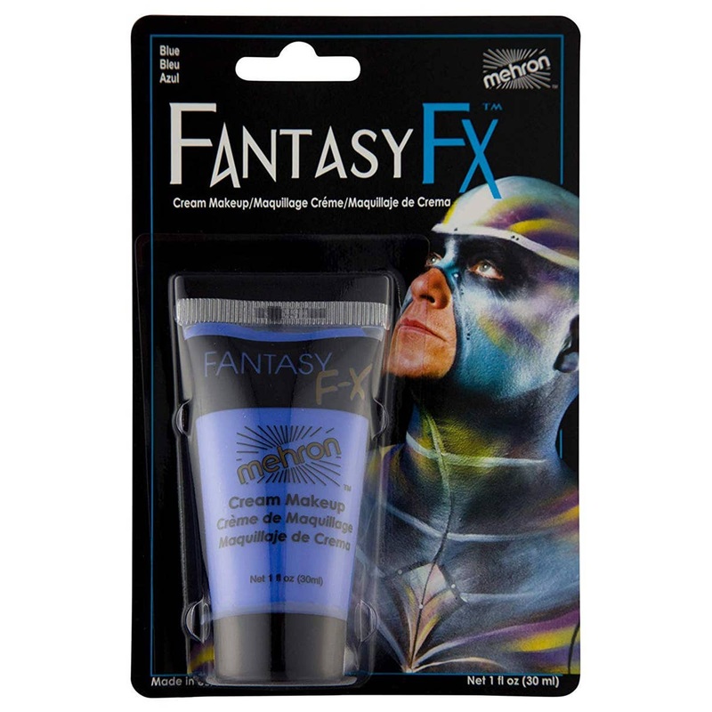 Mehron Fantasy FX Blue Cream Costume Makeup