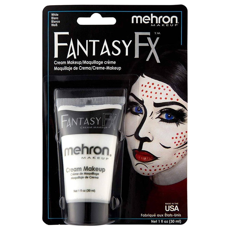 Mehron Fantasy FX Classic White Cream Costume Makeup