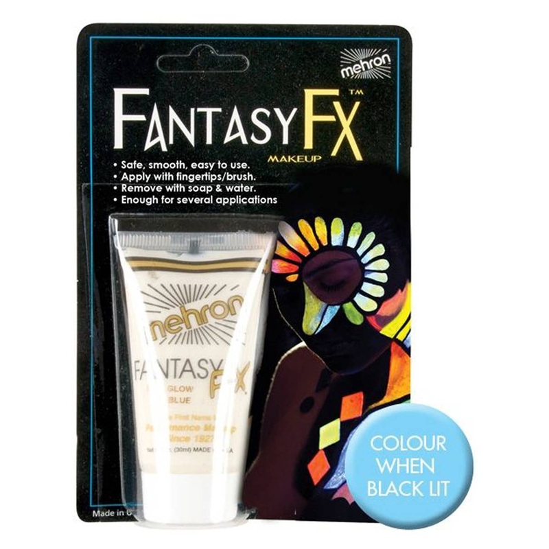 Mehron Fantasy FX Fluro White Black Light Makeup