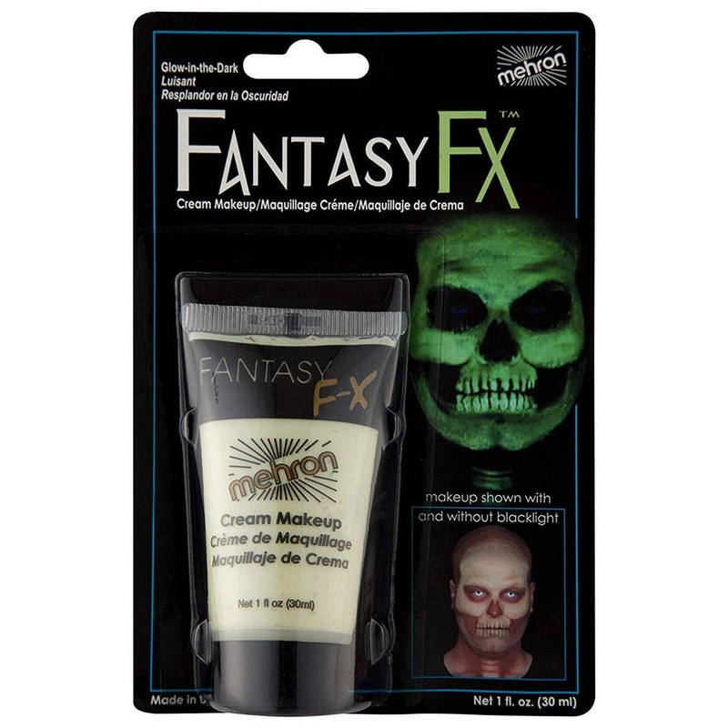 Mehron Fantasy FX Glow in the Dark Cream Costume Makeup