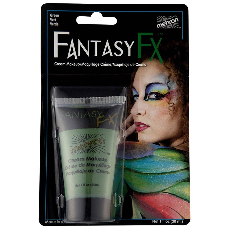 Mehron Fantasy FX Green Cream Costume Makeup