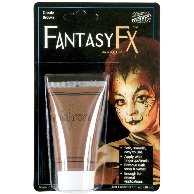 Mehron Fantasy FX Light Brown Cream Costume Makeup