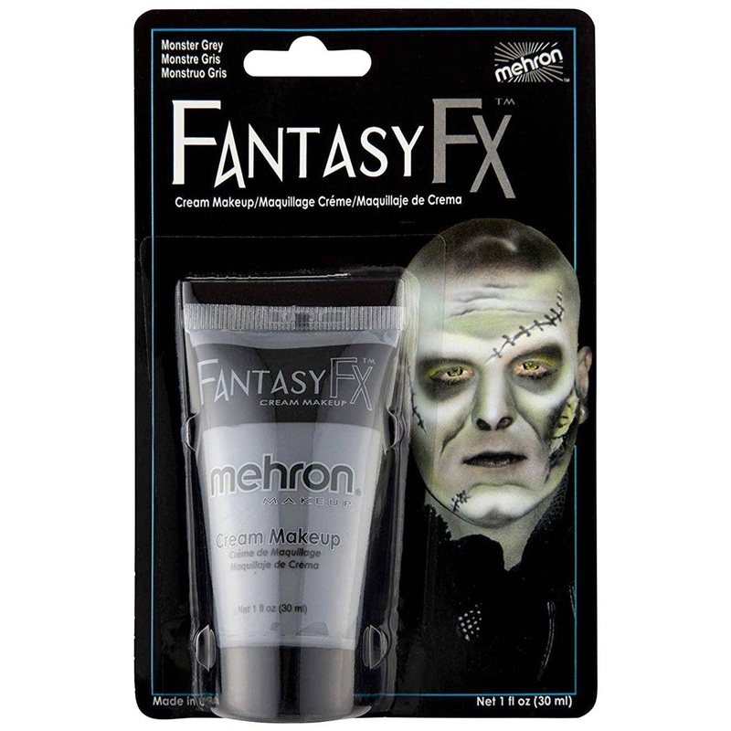 Mehron Fantasy FX Monster Grey Cream Costume Makeup