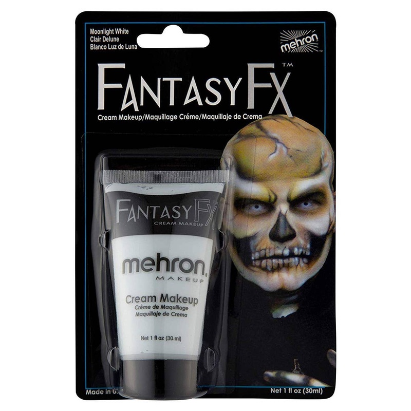Mehron Fantasy FX Moonlight White Cream Costume Makeup