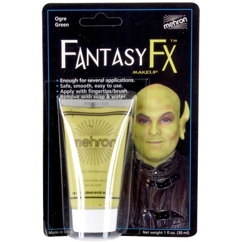 Mehron Fantasy FX Ogre Green Cream Makeup
