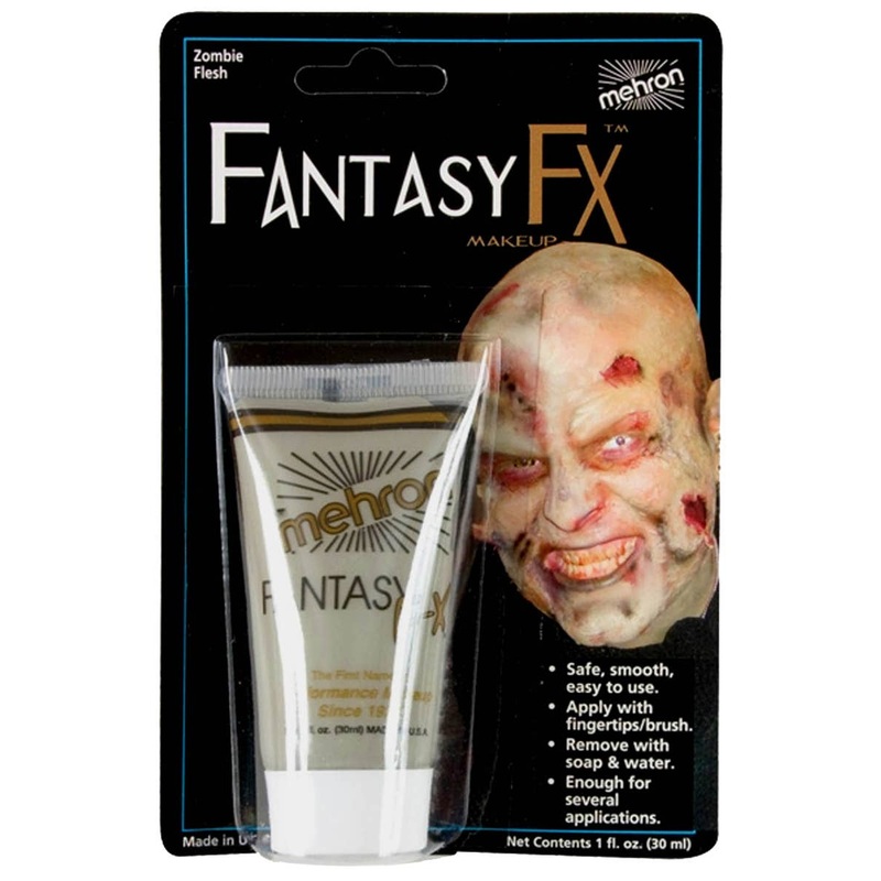Mehron Fantasy FX Zombie Flesh Cream Costume Makeup