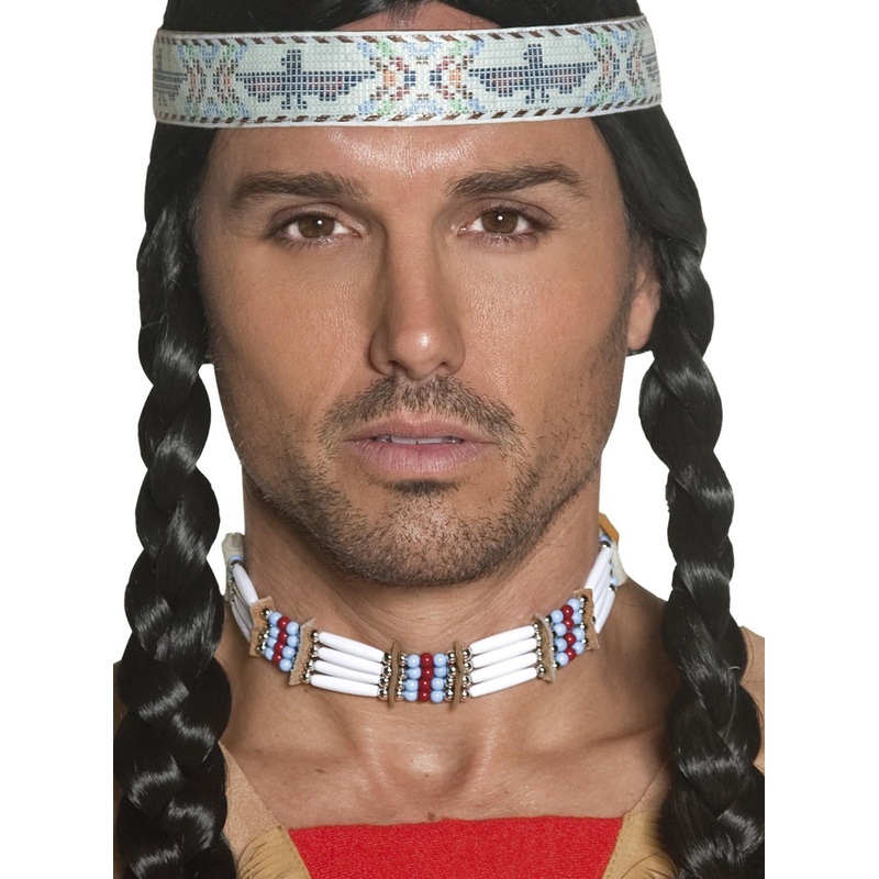 Beaded Adults Native American Costume Necklace