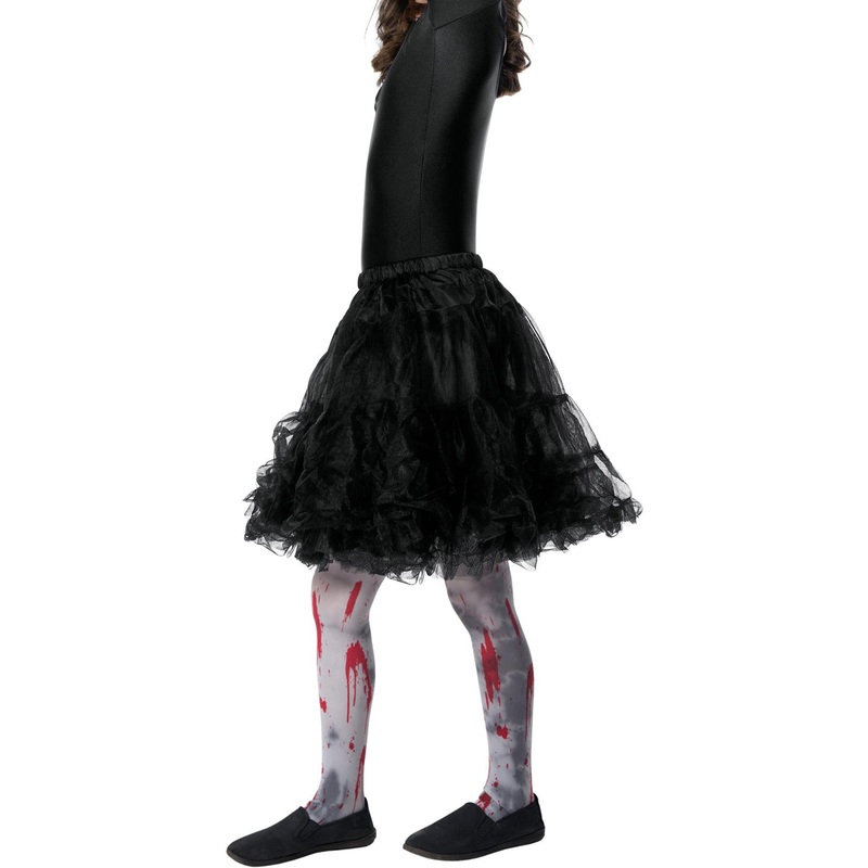 Blood Splattered Girls Halloween Zombie Stockings