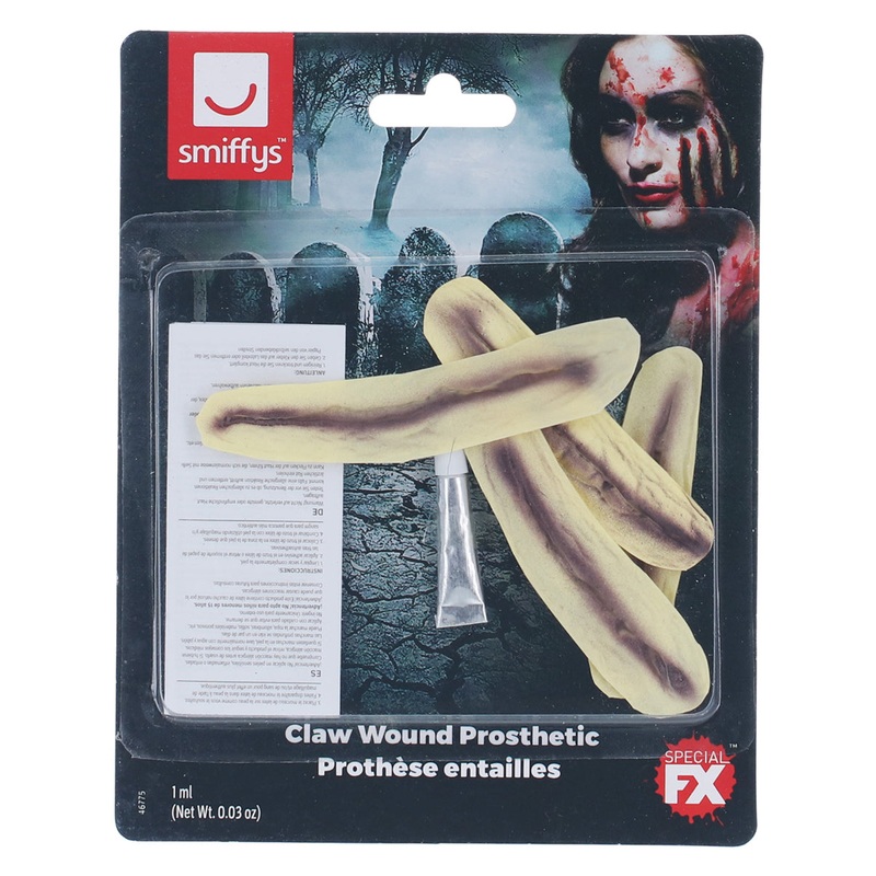 Latex Claw Marks Halloween Scar Prosthetic