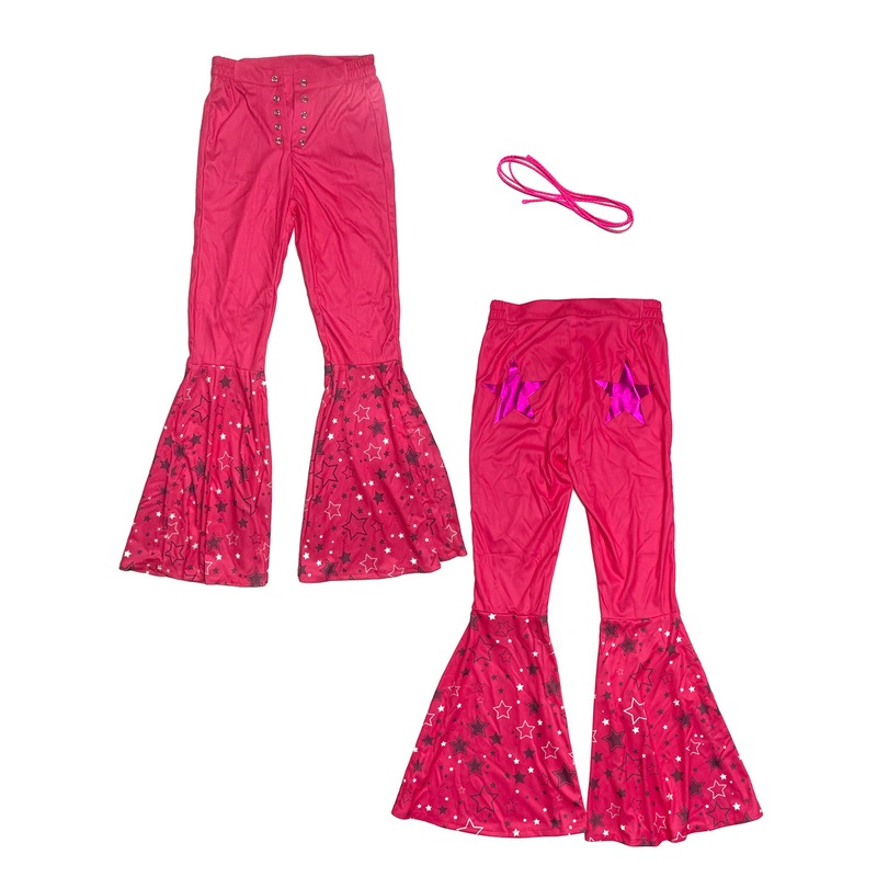 Barbie Pink Womens Cowboy Costume Pants  Size 10-12