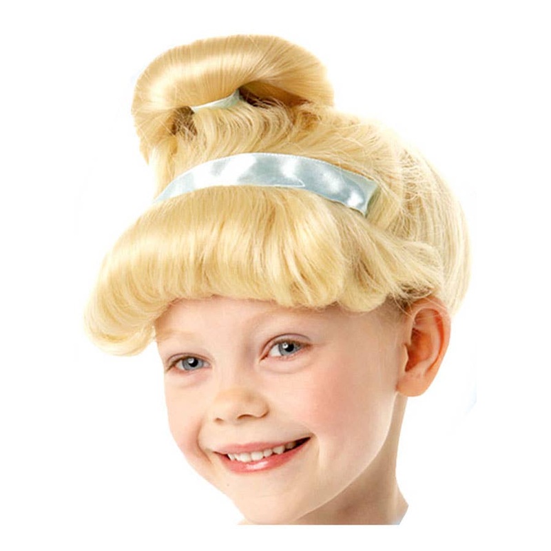 Ella Girls Blonde Princess Costume Wig
