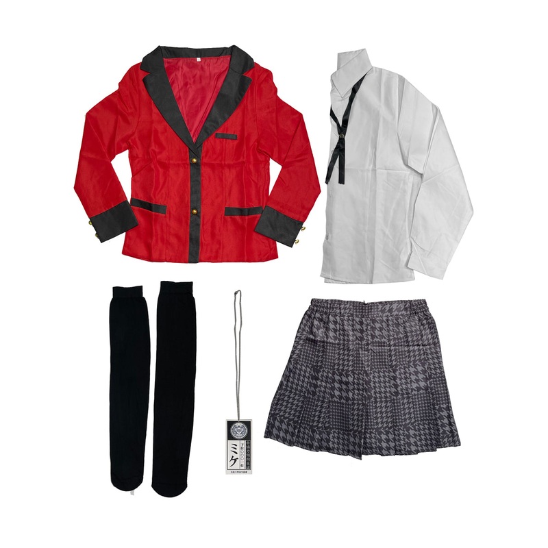 Kakegurui School Uniform Womens Anime Costume  Size Small