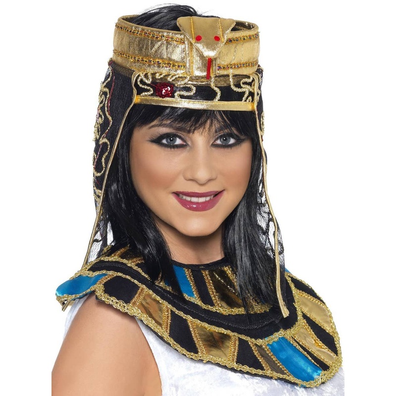 Ancient Egyptian Queen Cleopatra Headpiece Costume Accessory
