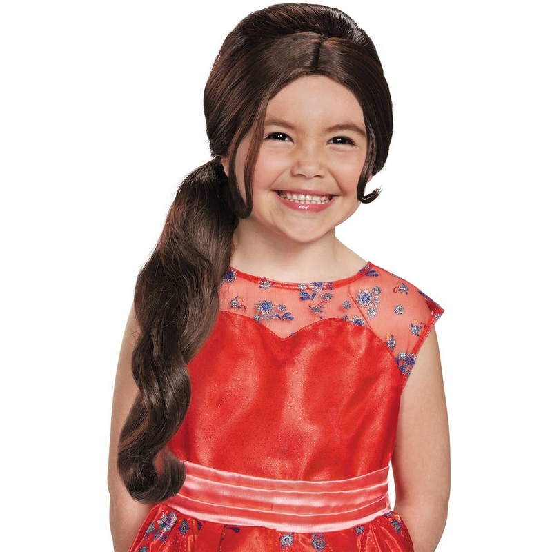 Disney Princess Elena of Avalor Girls Costume Wig