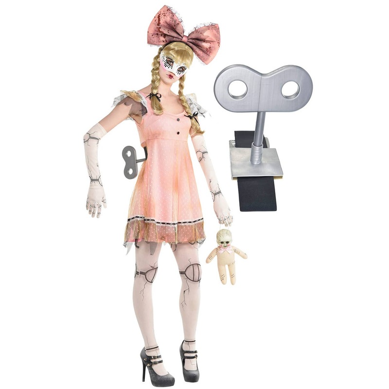 Wind Up Doll Key Costume Accessory