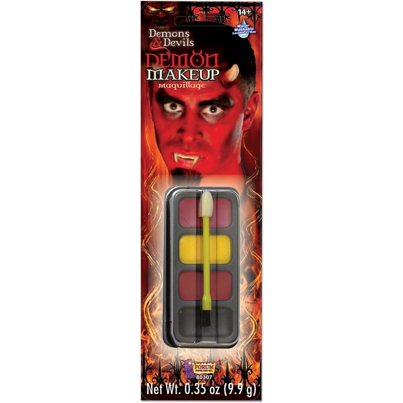 Demon and Devils Four Colour Costume Makeup Kit