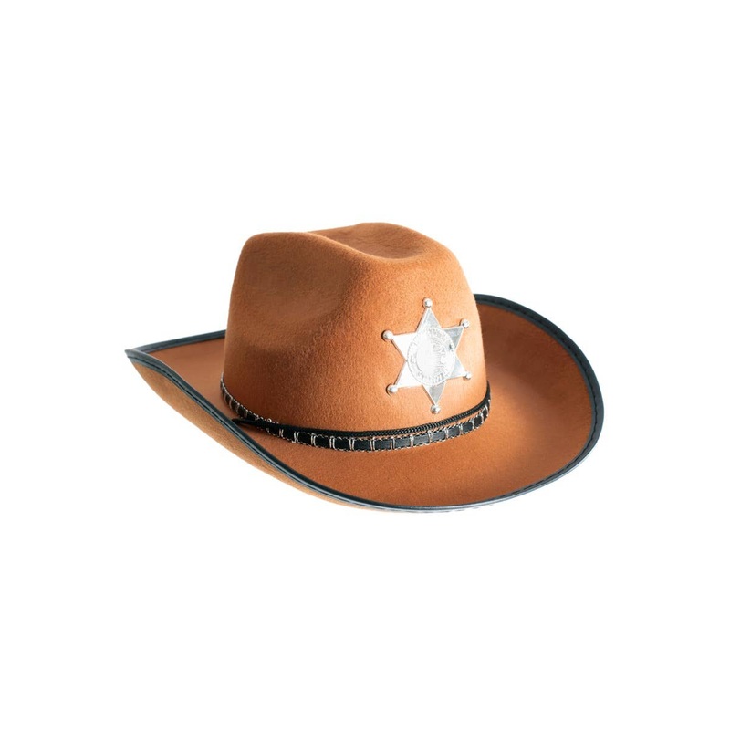 Deputy Sheriff Adults Tan Cowboy Hat