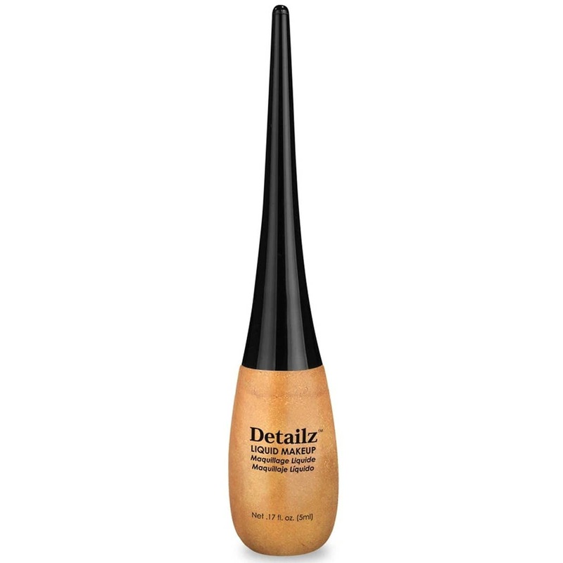 Detailz Intense Pigmented Metallic Gold Liquid Makeup