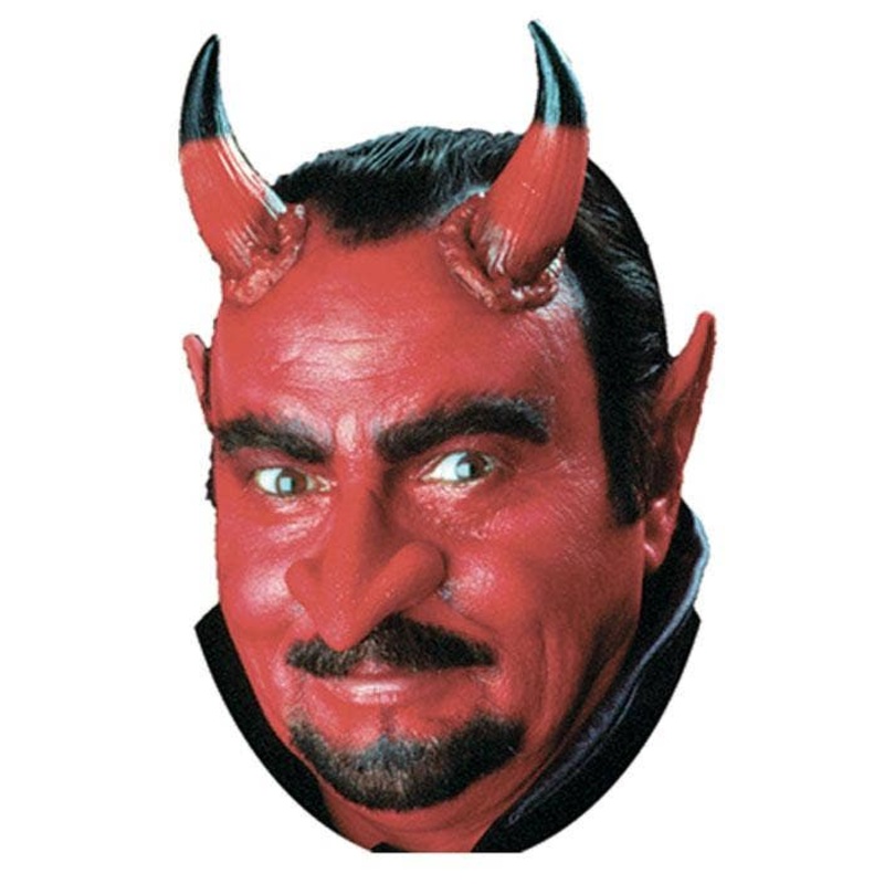 Large Red Devil Horns Halloween Special Effects