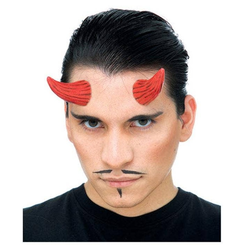 Theatrical Quality Demon Horns in Red