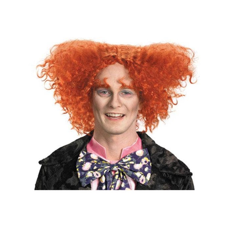 Deluxe Mens Mad Hatter Wig