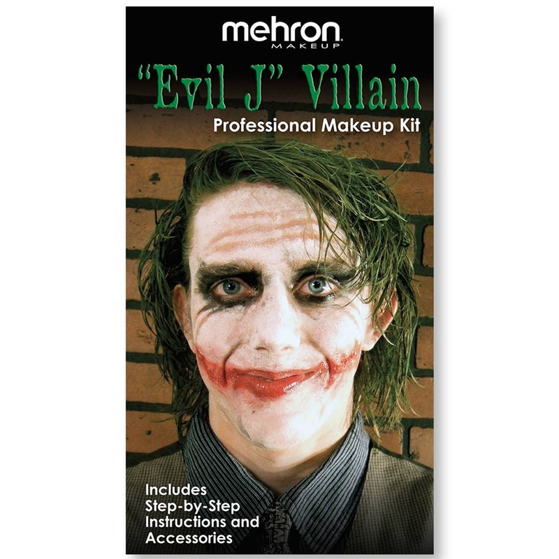 Joker Mehron Deluxe Character Makeup Kit