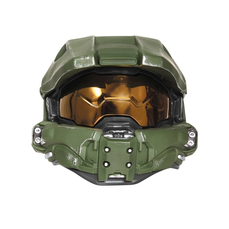 Light Up Deluxe Halo Master Chief Adults Costume Helmet