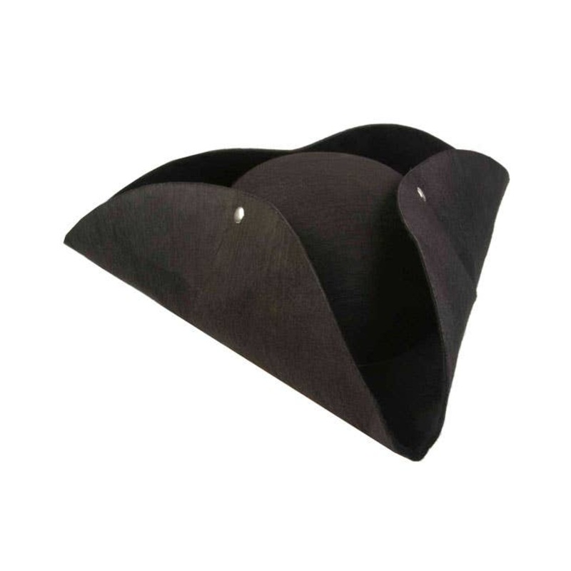 Deluxe Buccaneer Bounty Black Pirate Hat