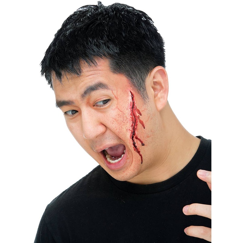 Large Realistic Gash Special Effects Prosthetic