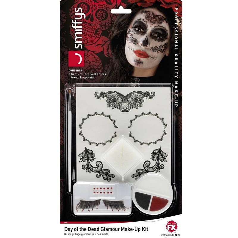 Day of the Dead Diva Womens Makeup Kit