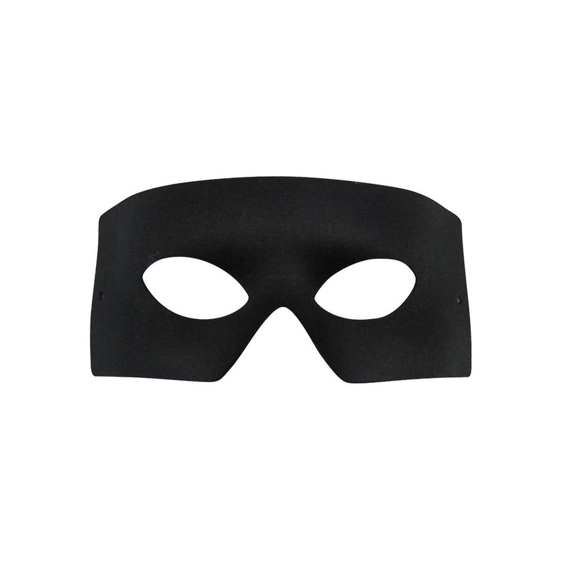 D’Artagnan Classic Black Adults Masquerade Mask