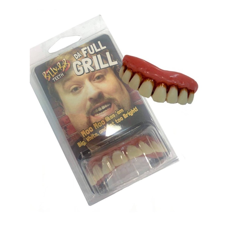 Da Full Grill Custom Fit Fake Teeth Costume Accessory