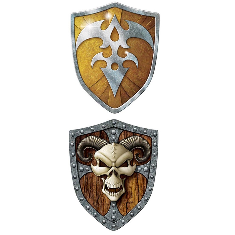 Viking Shield Cut Outs Party Decoration