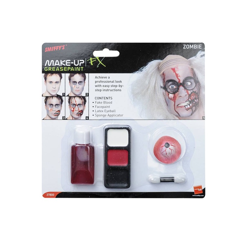 Creepy Eyeball Zombie Special Effects Makeup Kit