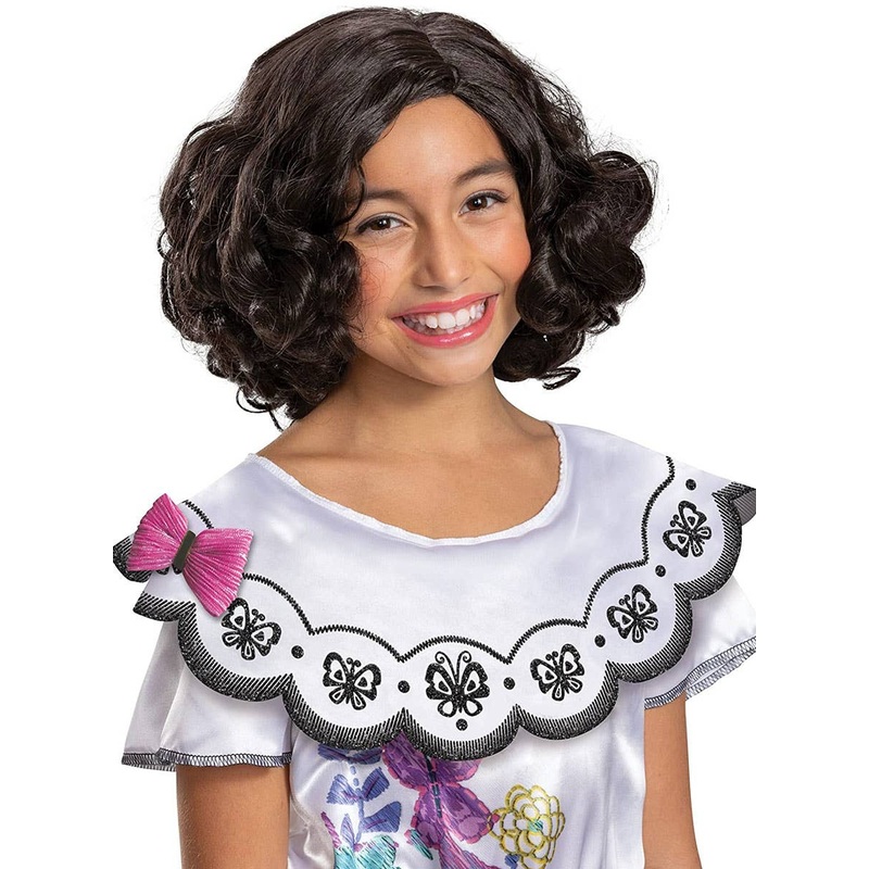 Encanto Licensed Curly Mirabel Girls Costume Wig
