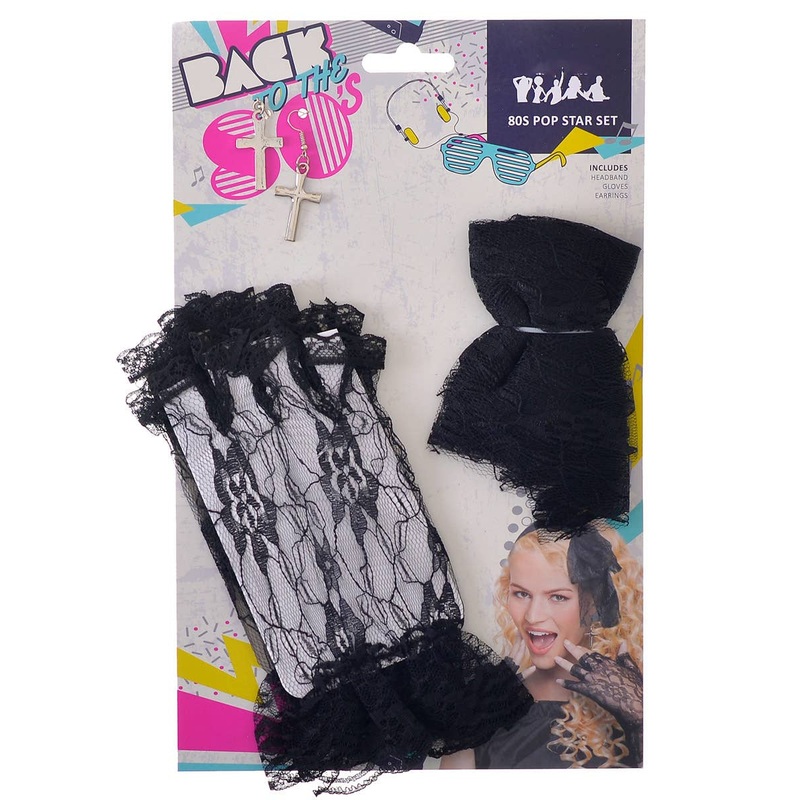 Back To The 80s Costume Accessory Set