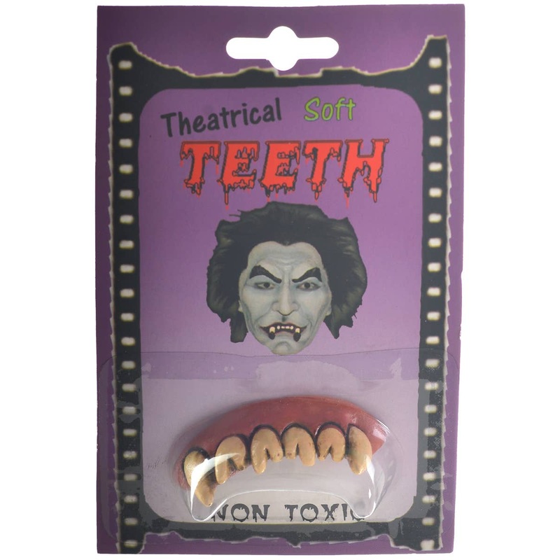 Fake Cracked Monster Teeth Halloween Costume Accessory