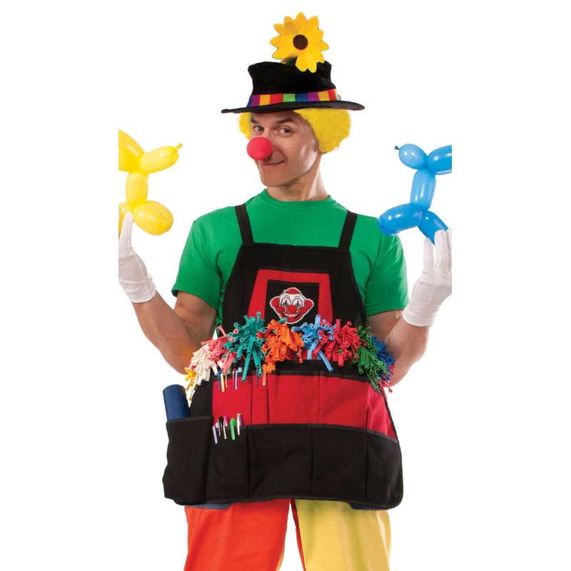 Balloon Master Adults Clown Apron Costume  Accessory