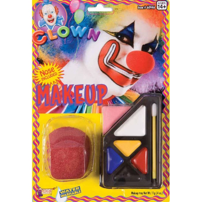 Clown Makeup Kit with Nose