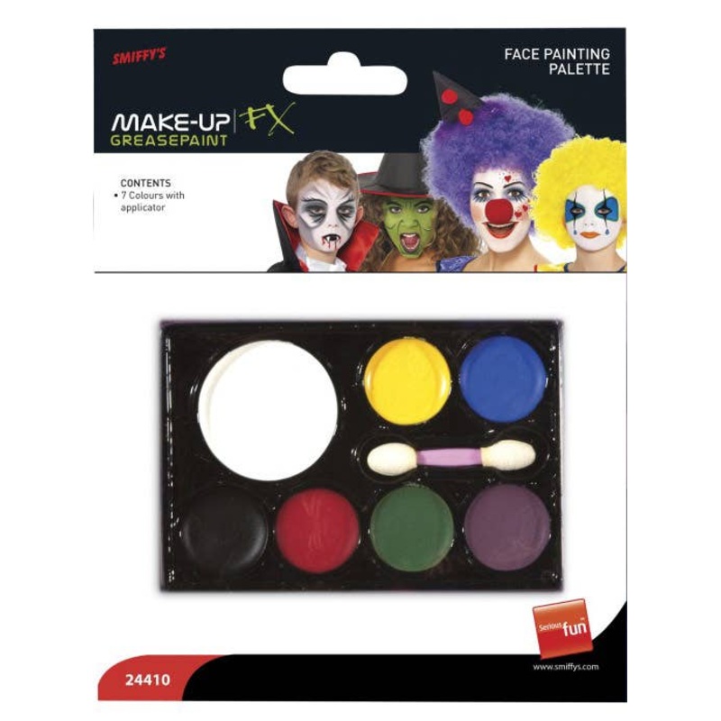 Colour Face Painting Palette Costume Makeup