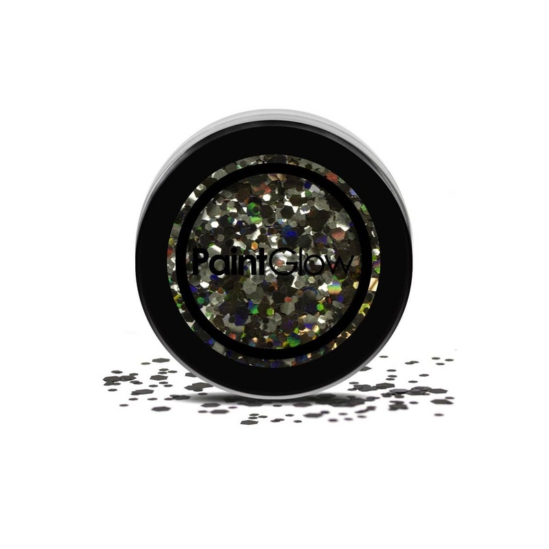 Chunky Loose Glitter Makeup – Black Enchantress