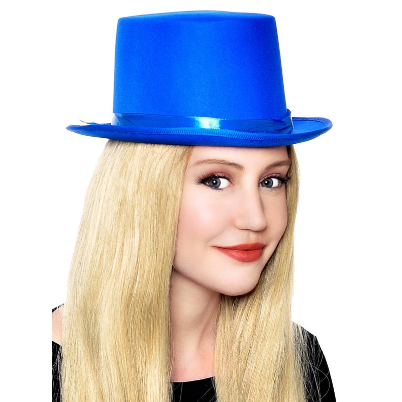 Classic Adults Blue Costume Top Hat