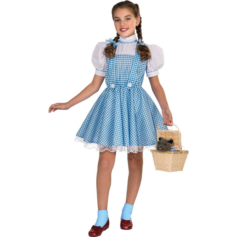 Wizard of Oz Classic Dorothy Girls Book Week Costume Large