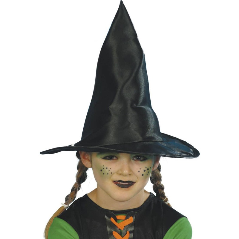 Charming Kids Black Witch Hat