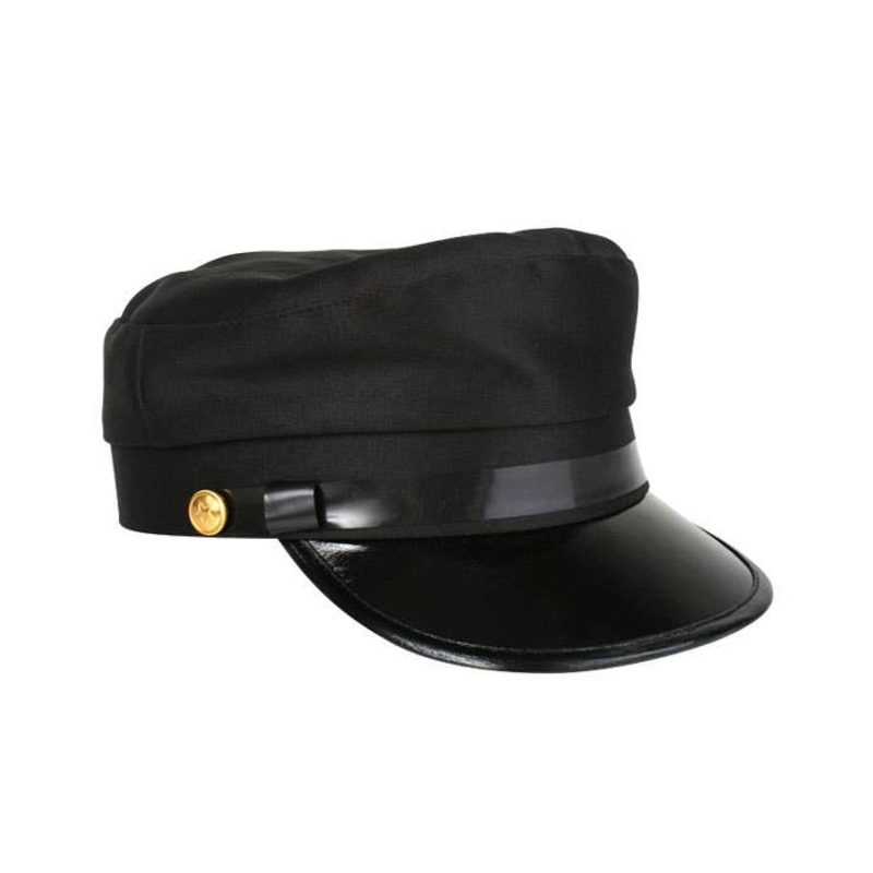 Chauffeur Adults Black Costume Hat