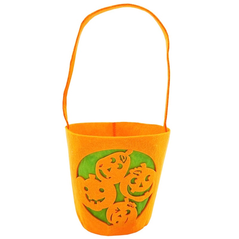 Cute Pumpkins Child Friendly Trick or Treat Bucket