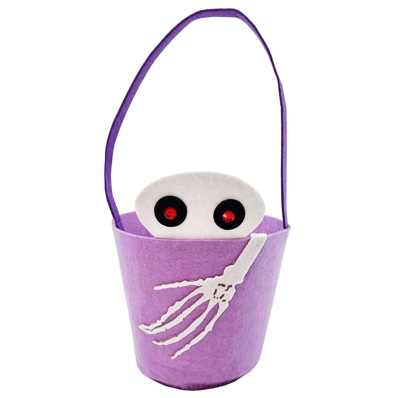 Cute Skeleton Child Friendly Trick or Treat Bucket