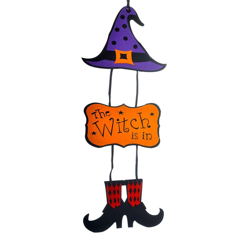 The Witch Is In Child Friendly Halloween Decoration