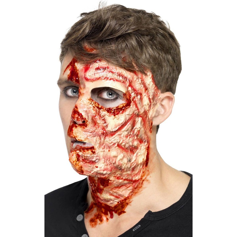 Burnt Face Halloween Special Effects