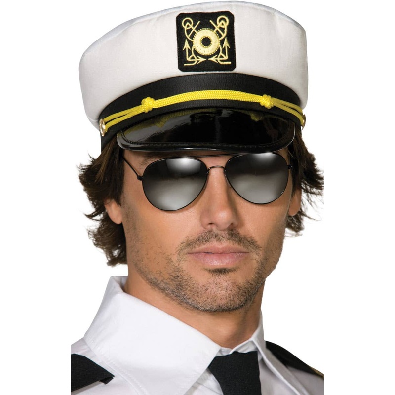 Captain’s Cap White Sailor Costume Hat